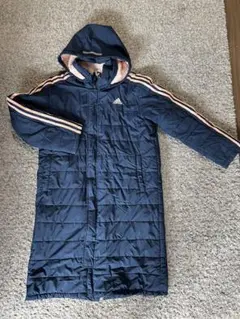 adidasキッズベンチコート フード付き Girl Jr.160