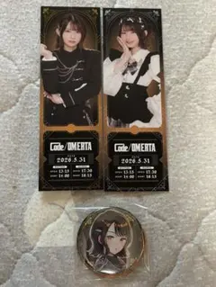 Code/OMERTA チケット 入場特典 缶バッジ 黒木ほの香のサムネイル