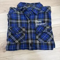 チェック柄シャツ