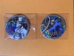 ワンピース輩缶バッジ　ロブルッチ　パウリー