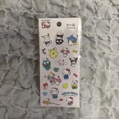 Hello Kitty 50周年記念シール