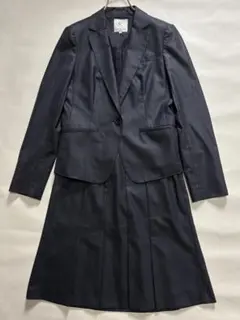 S693★新品同様 組曲スカートスーツ フォーマル冠婚葬祭お受験 面接上3 下2