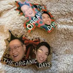 オーガニックデイズ ステッカー 2枚　アインシュタイン