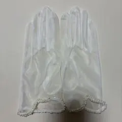FOUR SIS & CO. ウェディンググローブ ショート　アイボリー