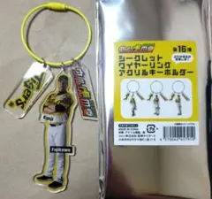 阪神タイガース　シークレット　ワイヤーリング　アクリルキーホルダー　藤川球児