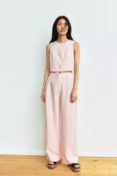 ZARA ワイドダーツパンツ