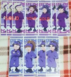 忍たま乱太郎ロングステッカー ノーマル 4種6枚 四年生・五年生セット