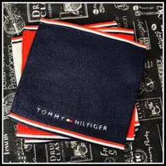 □激レア　小さくて可愛いミニタオルハンカチ　３枚組　TOMMY HILFIGER