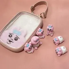 おぱんちゅうさぎ クリアポーチ フィギュアセット