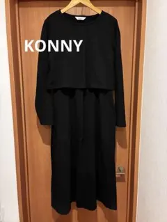 【コニー】マタニティ・授乳ワンピース