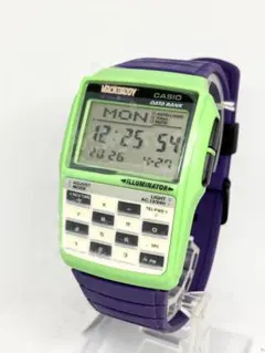 【タグ付き未使用 稼働品 データバンク】 CASIO DBC-32 緑 S139 レア美品 稼働品】CASIO データバンクDBC-32 蛍光グリーン - メルカリ