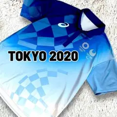 ◆TOKYO 2020◆公式 ポロシャツ 五輪 ロゴ メンズXL Asics