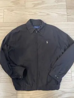 90s 美品 polo ralph lauren ピーチスキン スイングトップ
