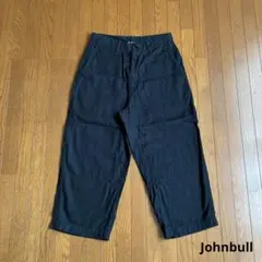 Johnbull 綿麻クロップドパンツ