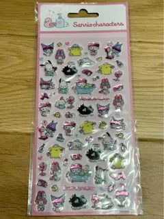 【正規品】サンリオラメ入りぷっくりシール キャンディグリッター