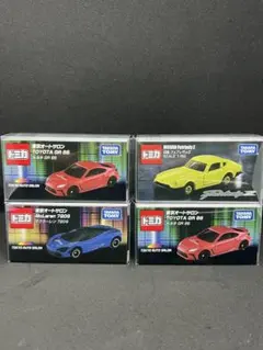 トミカ日産スカイラインGT-R(R34)マツダファミリア1500XG 4台セット トミカ日産スカイラインGT-R(R34)マツダファミリア1500XG 4台セット