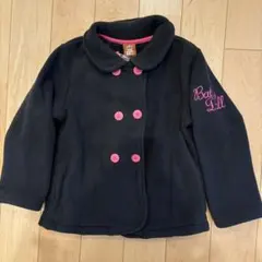 新品未使用　BABY DOLL 120cmコート 黒　フリース素材
