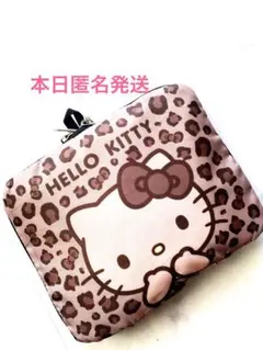 ハローキティ　ヒョウ柄　バッグ　タグ付き新品　しまむら　ブラウン　トートバッグ