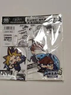 遊戯王　闇遊戯　海馬瀬人　青眼の白龍　ラバーストラップ　つままれストラップ