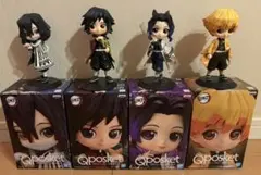 BANPRESTO qposket 鬼滅の刃 フィギュア8体セット 箱あり