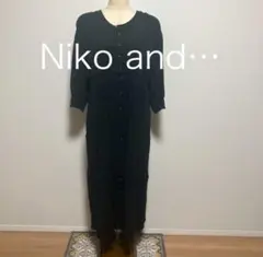 Niko and… ニコアンド ワンピース 2WAYマキシプリントワンピース Ｍ
