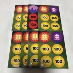 ポケモンカードゲーム ダメカン やけど どく マーカー 8シートセットのサムネイル
