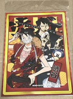 ワンピース 渋谷限定 祭 ブロマイド ルフィ ロー 輩ブロマイド 麦わらストア