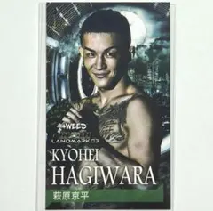 萩原京平2026 ライコレ【豪華スクリューダウン付】RIZIN リアルカード