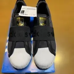 新品未使用adidas SUPERSTAR 金ベロ レザー スリッポン 25㎝