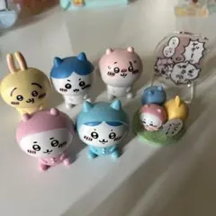 【ちいかわ】ミニフィギュア＆アクスタ 7点セット ちいかわ汚れあり2点おまけ付き