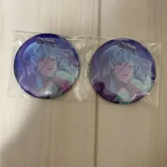 プロセカ　グリッター缶バッジ　日野森雫