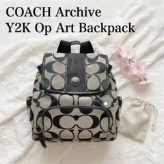 Rare COACH Y2K Archive Monogram Rucksack
