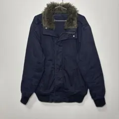 ネイビーブルー MA-1 フライトジャケット