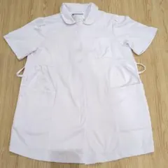 ナースリー マタニティナース服 白衣 M ホワイト 看護師のサムネイル