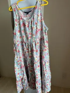 キッズ150前後 ポロラルフローレン 花柄ノースリーブワンピース