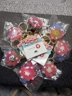 3個セット サンリオクリアキーホルダー