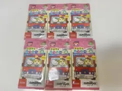 あつ森　amiiboカード　サンリオキャラクターズコラボ　６パック