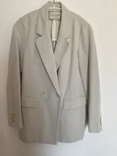 UNITED ARROWS ライトベージュ テーラードジャケット サイズ34のサムネイル