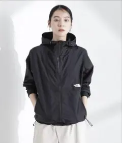 ザノースフェイス　コンパクトジャケット THE NORTH FACE ブラック