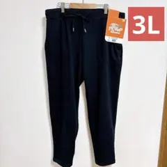 しまむら デオリッチ 裏起毛パンツ リラクシングパンツ 3L