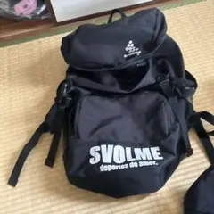 SVOLME 黒 リュック・バックパック