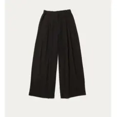 タグ無し試着のみCITENワイドパンツ（ブラック）