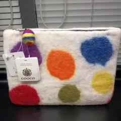 羊毛フェルトポーチ