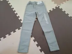 ☆タグ付き新品☆GU グリーン系 長ズボン 120cm