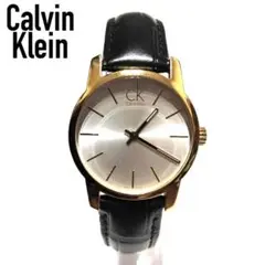 Calvin Klein カルヴァンクライン ゴールド/シルバー 2針 腕時計のサムネイル