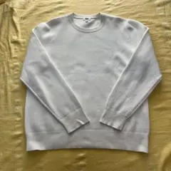 ウォッシャブルミラノリブクルーネックセーター ニット