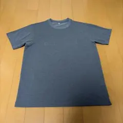 モンベル　ウィックロン　エンボスロゴtシャツ グレー　メンズMサイズ