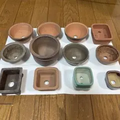 陶器12点セット　盆栽用