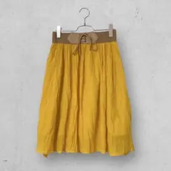 z1223◆フレアミニスカート　ひざ上丈　Aライン　ウエストゴム　レディース