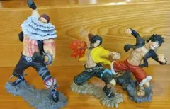 一番くじ ワンピース メモリアルログ フィギュア　３体まとめ売り